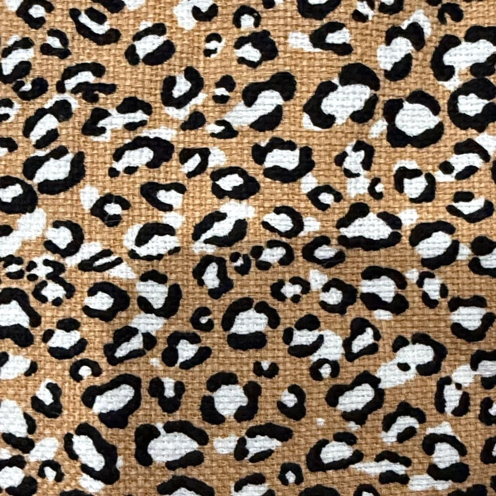 J. Crew Leopard Print Basketweave Midi Sheath Dress